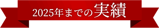 2025年までの実績
