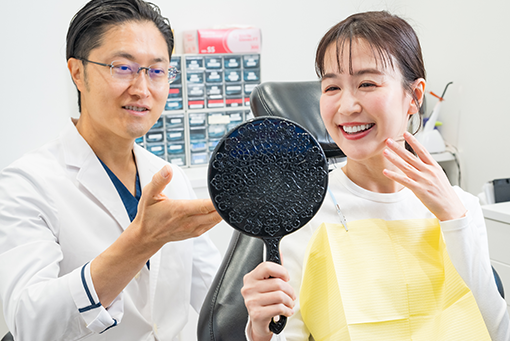 美しい補綴・歯のデザインへのこだわり